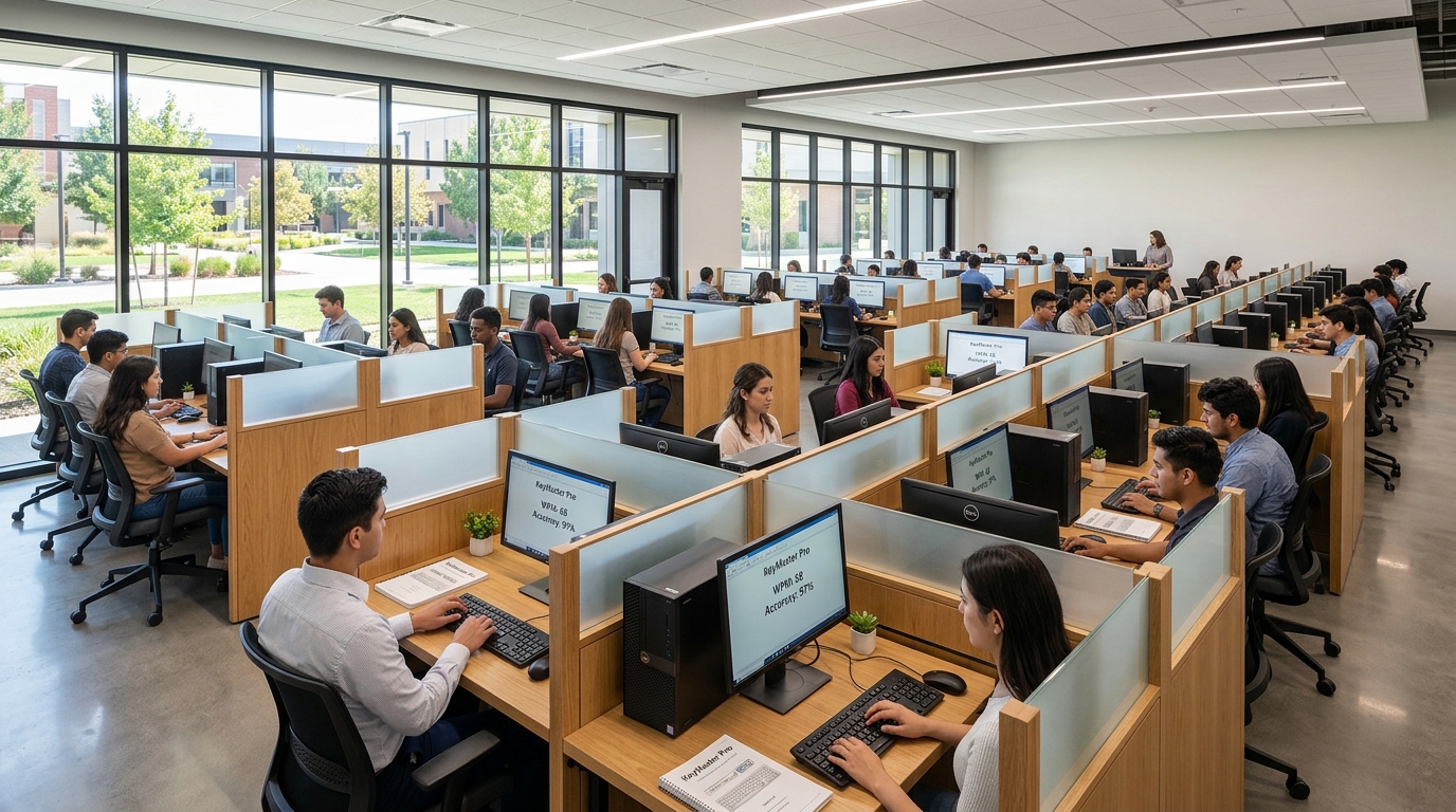 Brightnet Typing Exam Hall